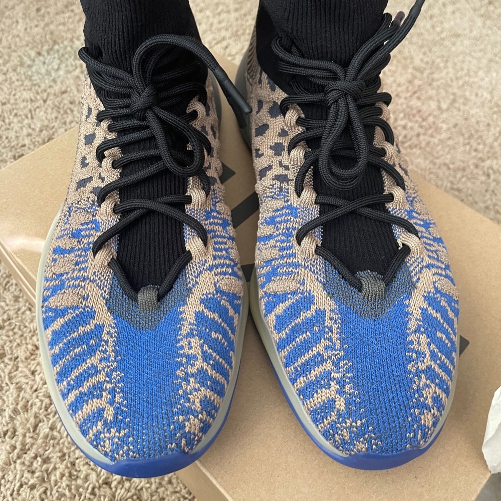 Yay Basketball Knit Azure Blue Men's Size 12